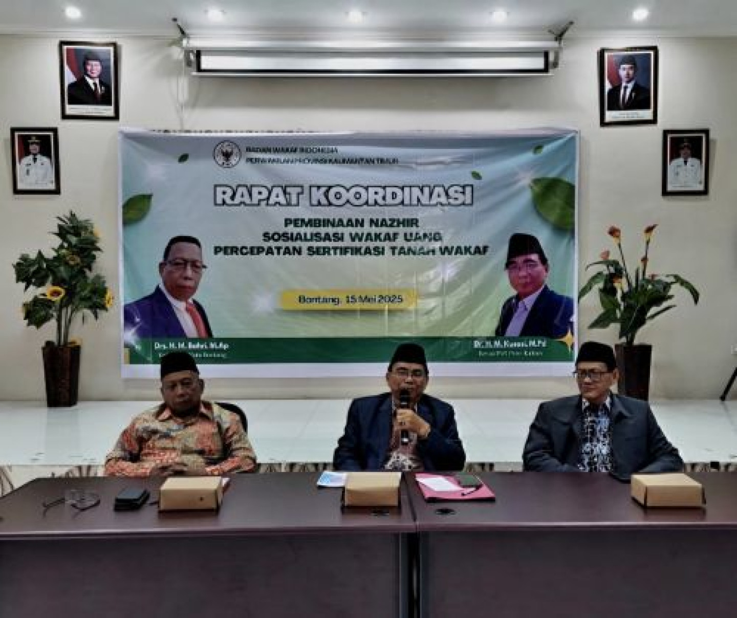 BWi Kaltim Rakor dengan BWI Bontang